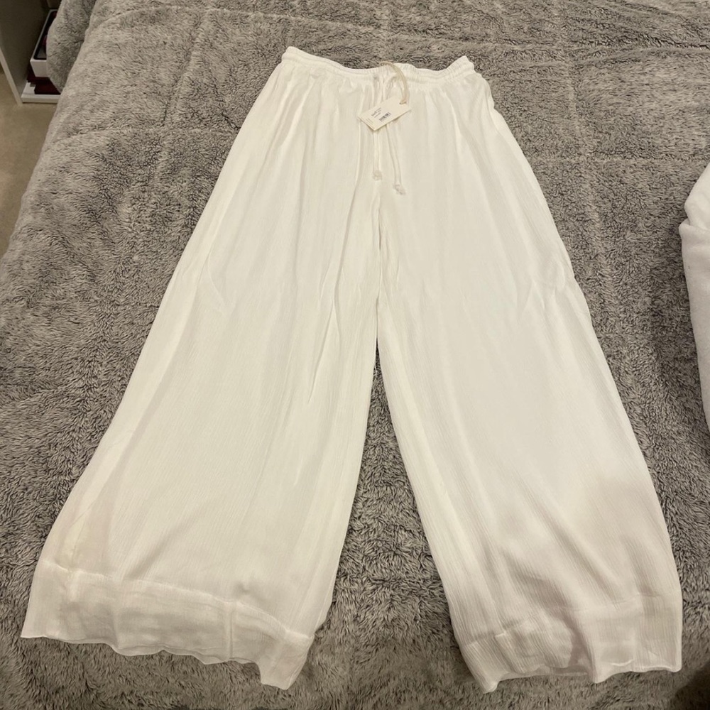 White Z Supply flowy pant